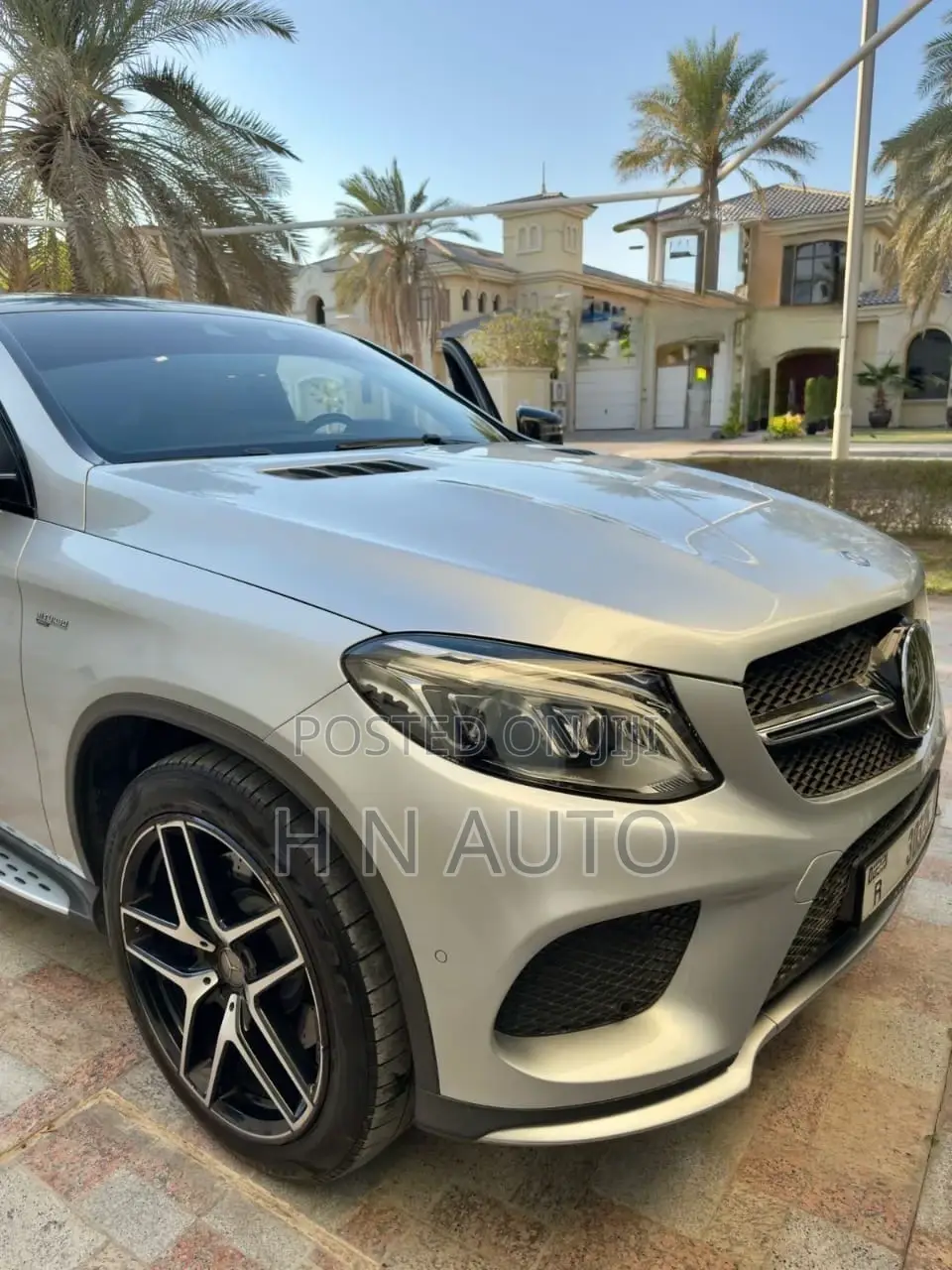 Mercedes-Benz GLE-Class AMG GLE 43 4MATIC 2017 Silver