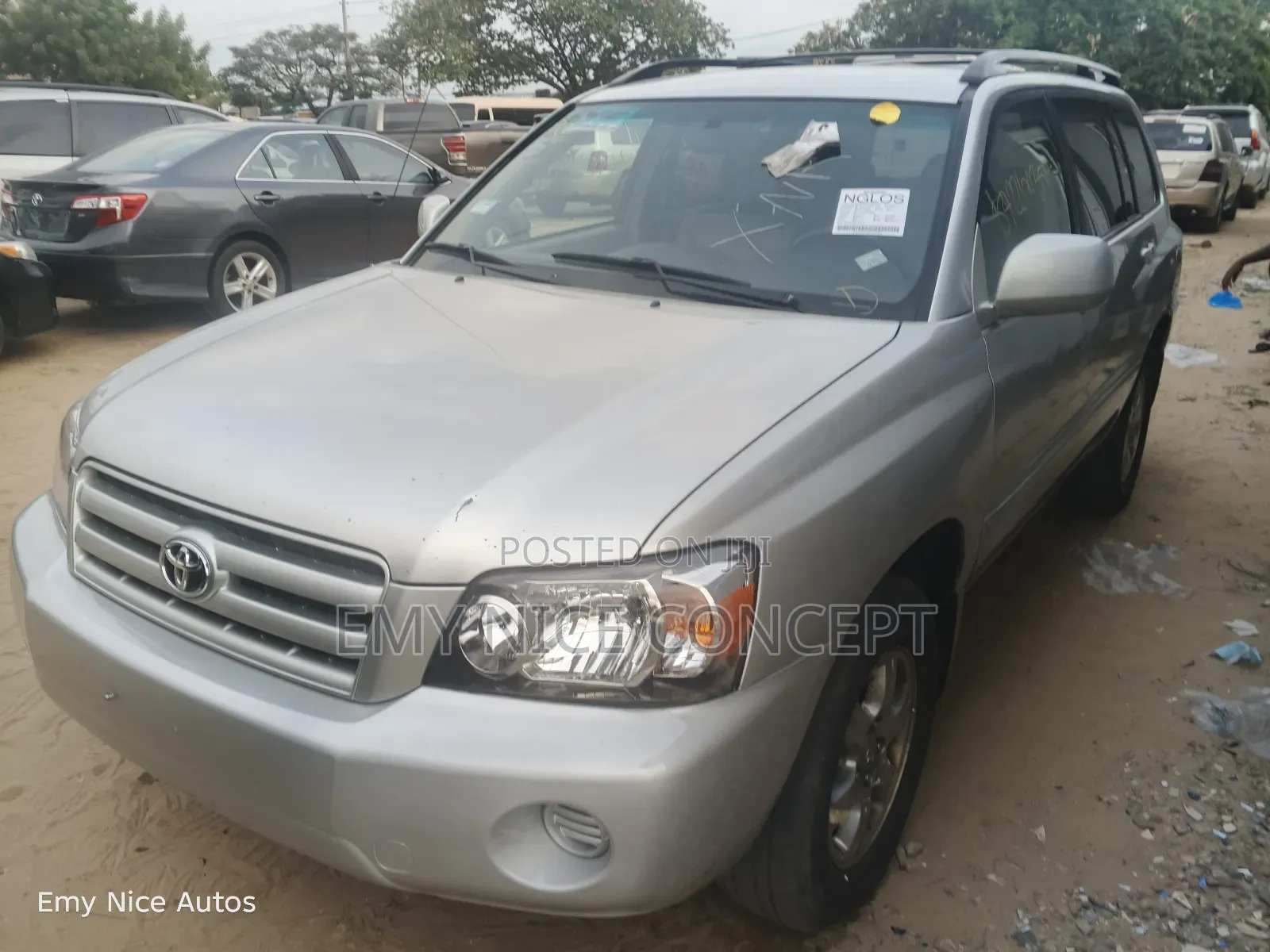 Toyota Highlander V6 2006 Silver