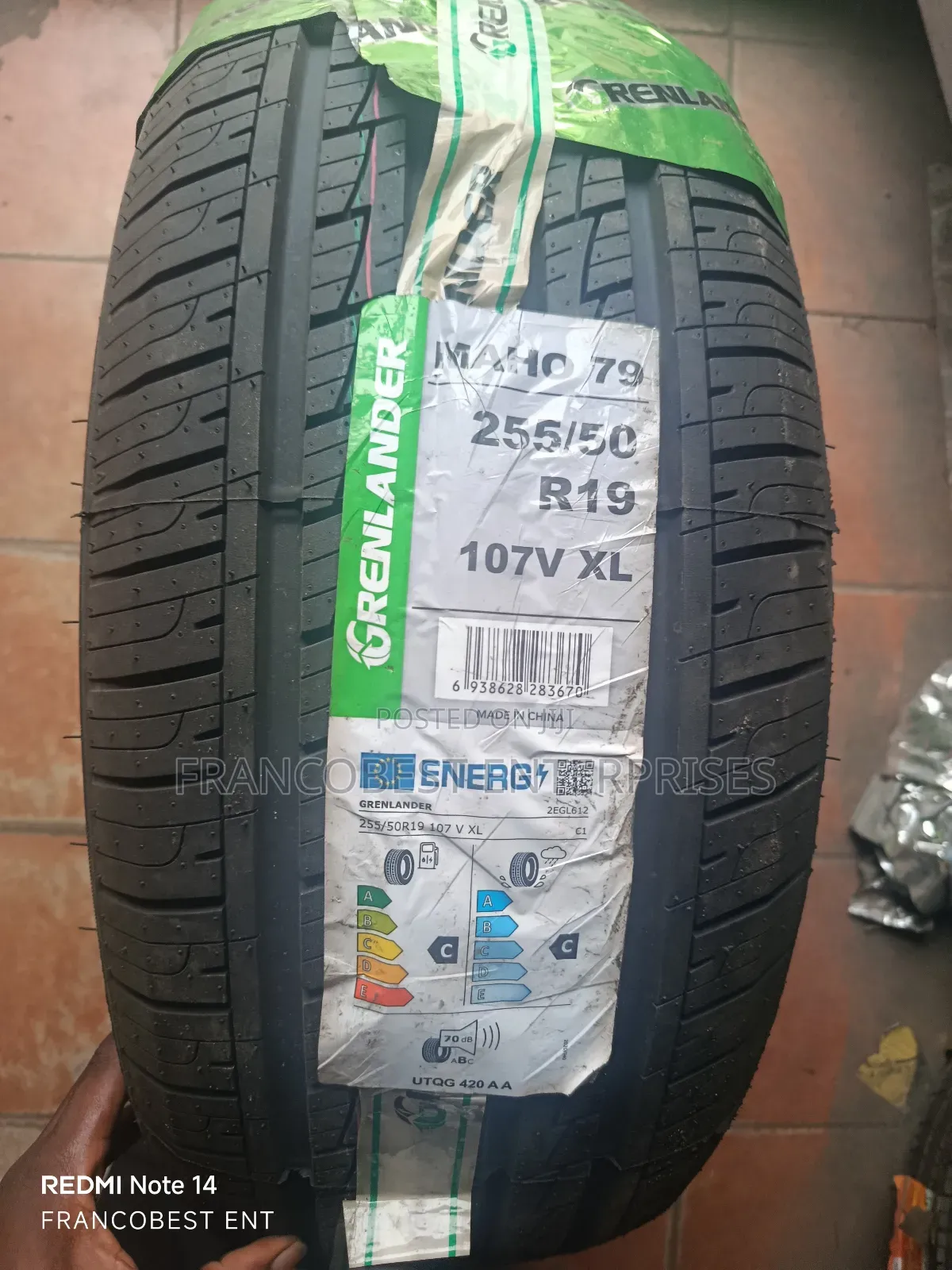 255/50r19 Grenlander Tire