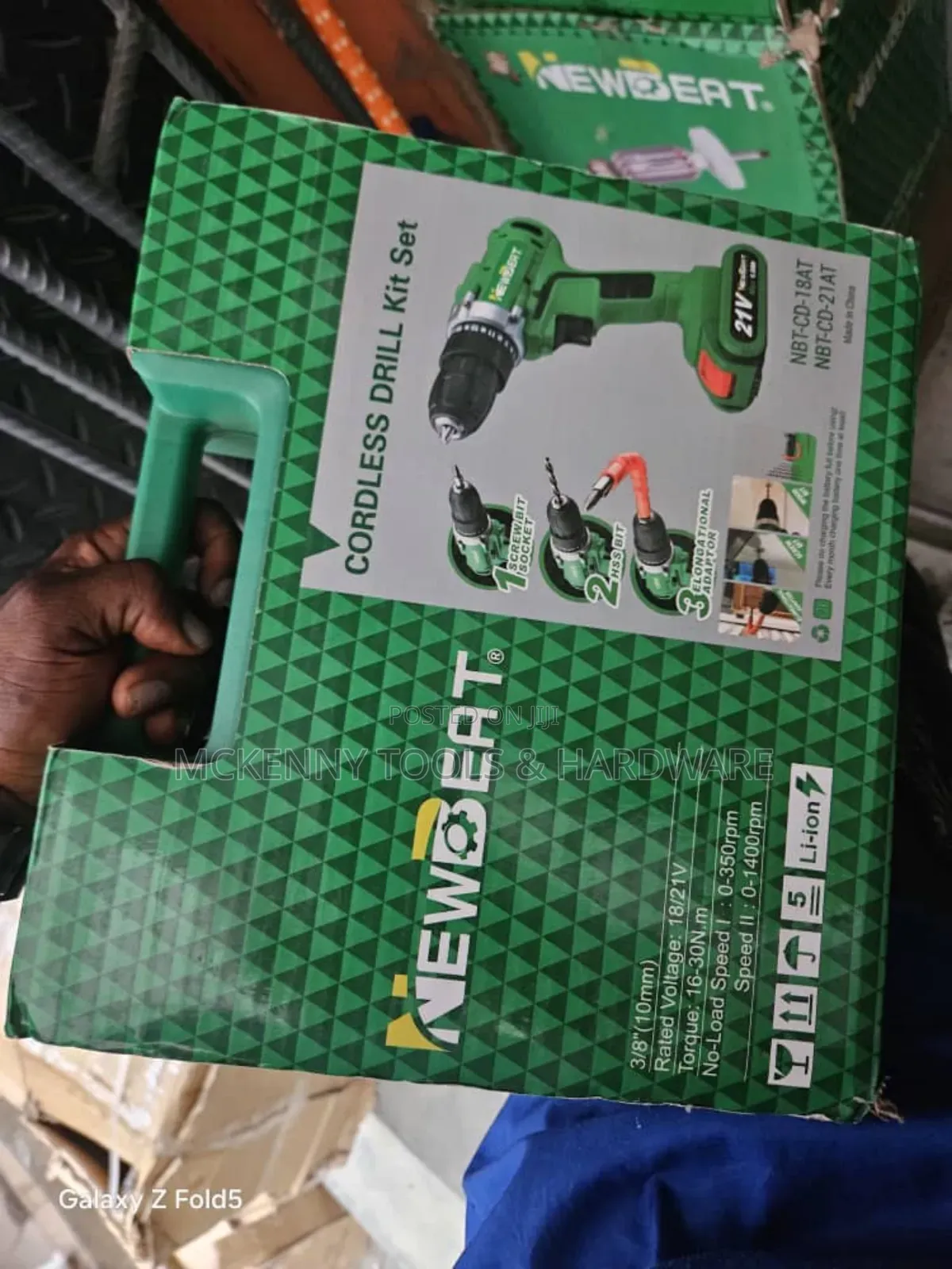 Newbeat Cordless Drill Kit, Models Nbt-cd-18at And Nbt-cd-21at.
