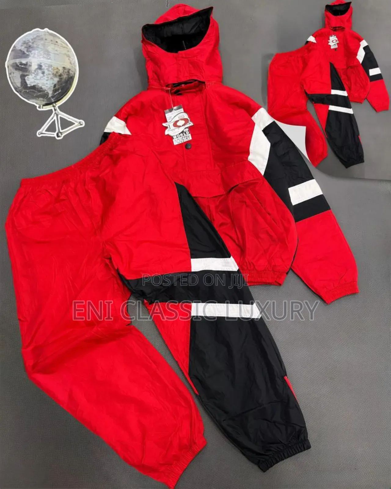 Best Quality Luxury Cargo Tracksuits Up And Down Well Banded