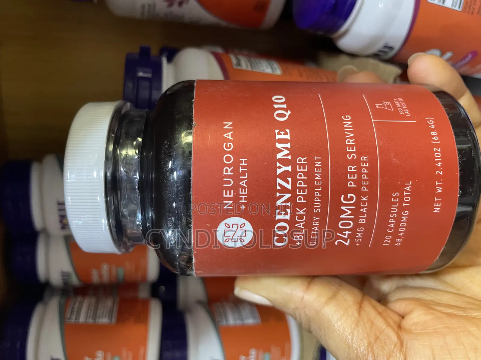 Coenzymes Coq10 With Black Pepper