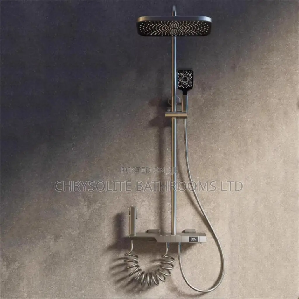 Grey Shower Mixer (Ch210)