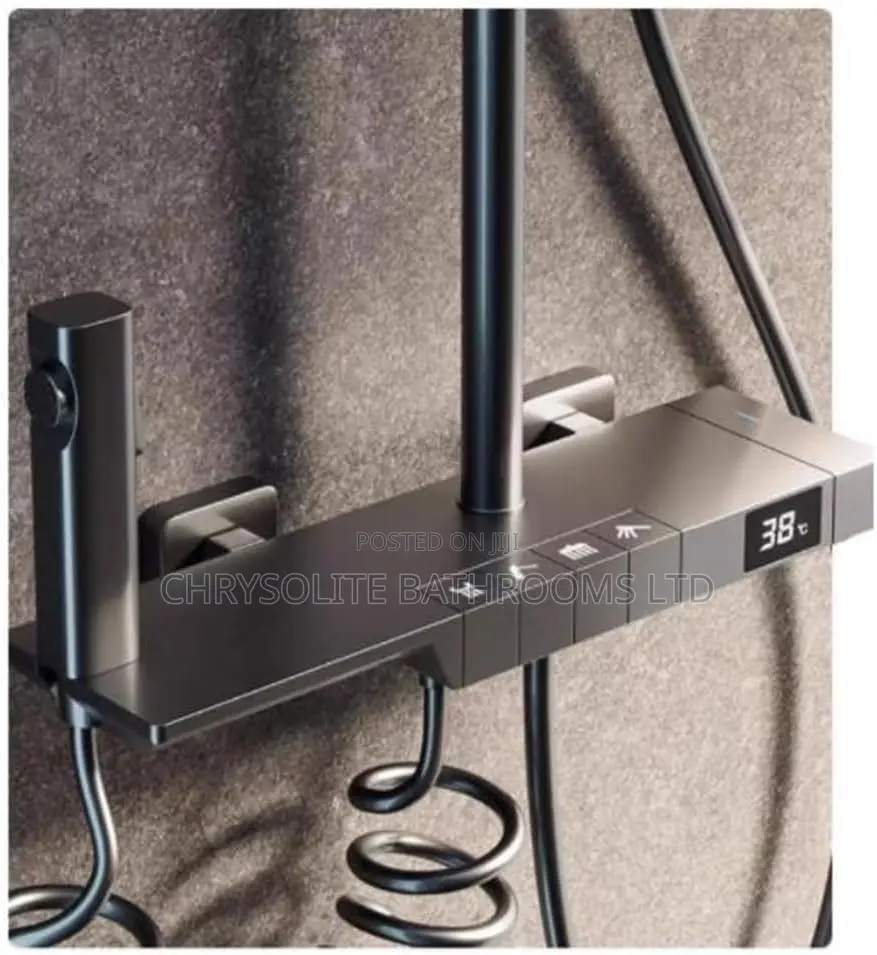 Grey Shower Mixer (Ch210)