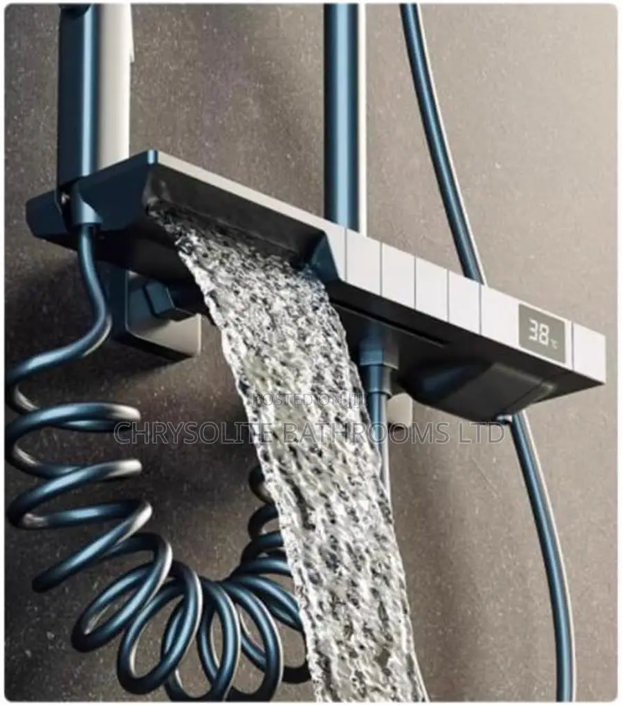 Grey Shower Mixer (Ch210)