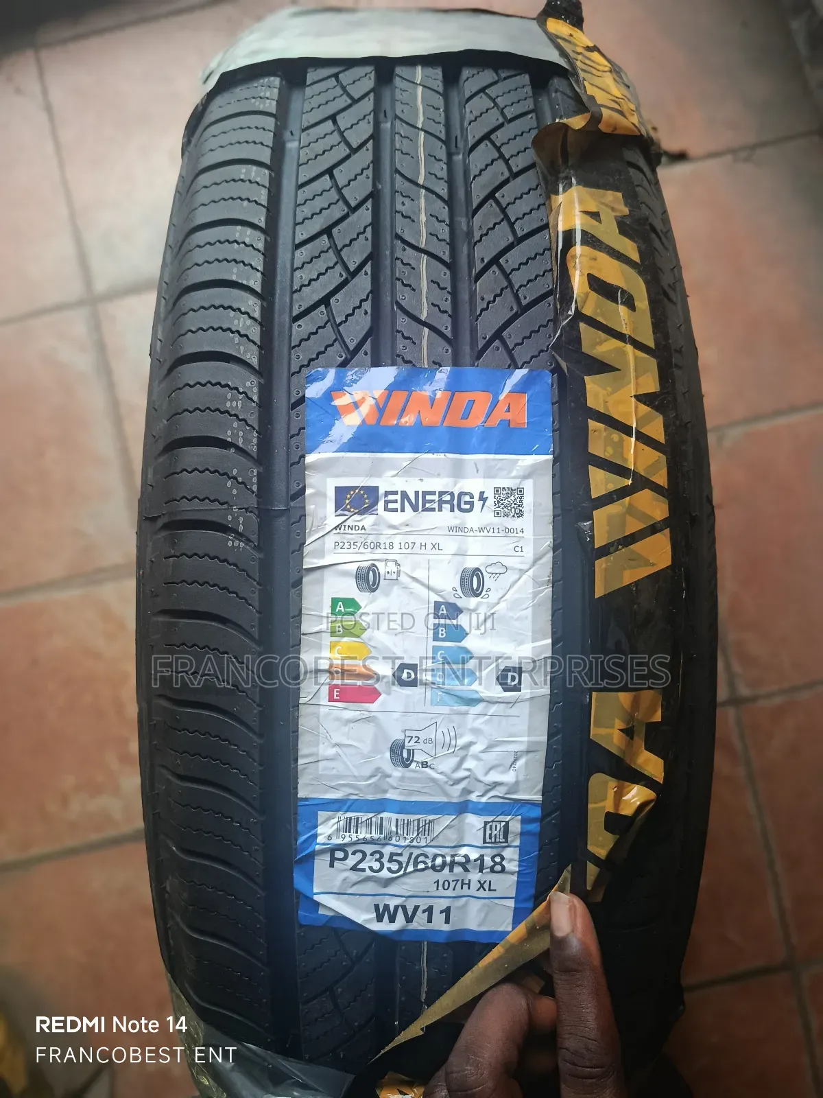 235/60r18 Winda Tire