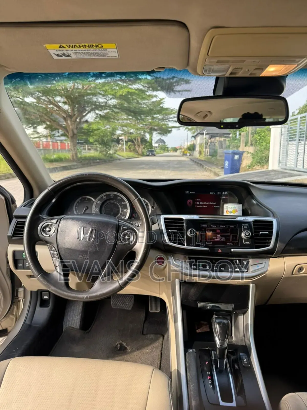 Honda Accord EX-L V-6 4dr Sedan FWD (3.5L 6cyl 6A) 2013 Gold