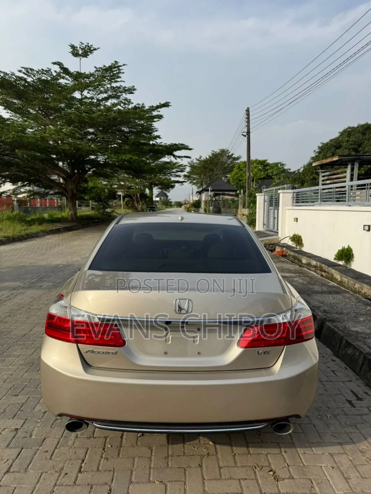 Honda Accord EX-L V-6 4dr Sedan FWD (3.5L 6cyl 6A) 2013 Gold