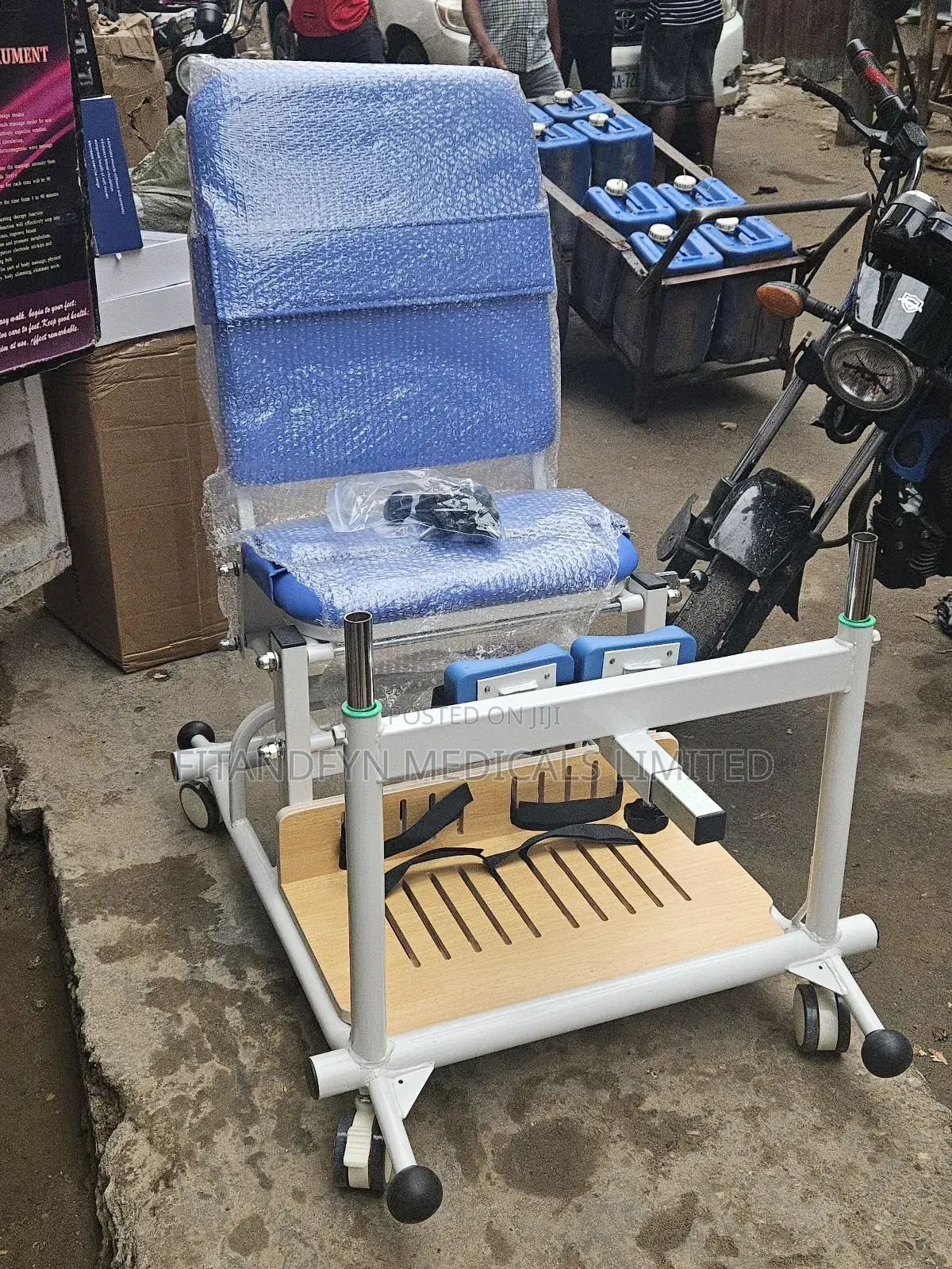 Hydraulic Patient Lift Transfer Chair / Standing Frame