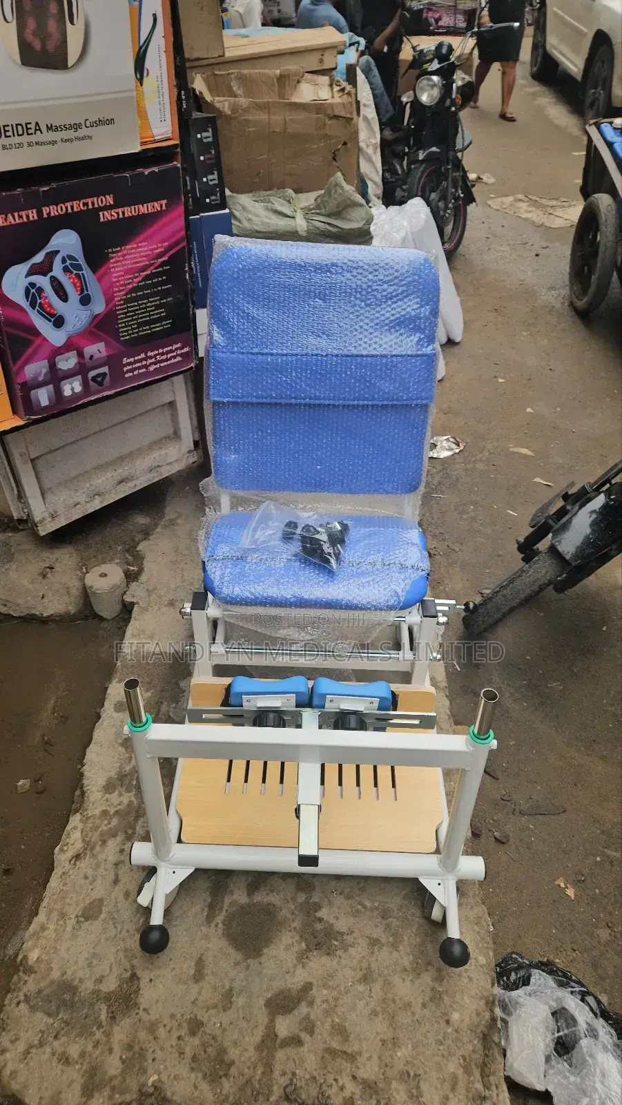 Hydraulic Patient Lift Transfer Chair / Standing Frame