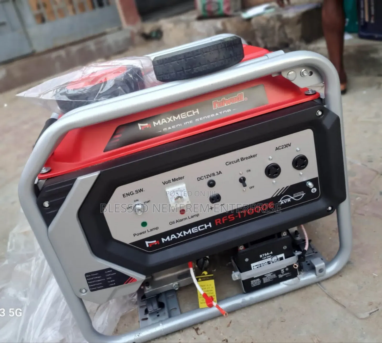 15kva Maxmech Petrol Generator Model Rfs17000e2 100%Copper Coil