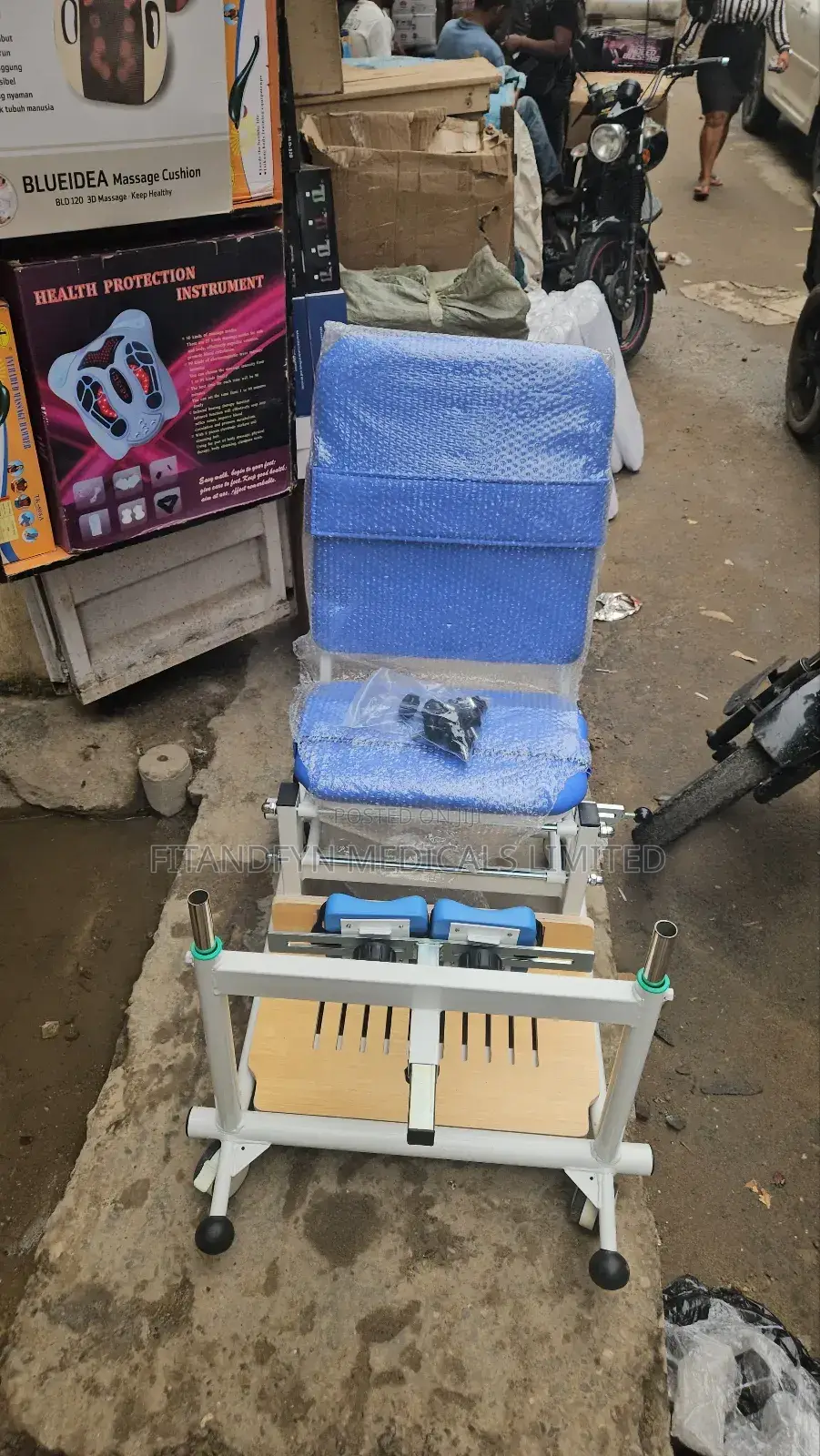 Hydraulic Patient Lift Transfer Chair / Standing Frame
