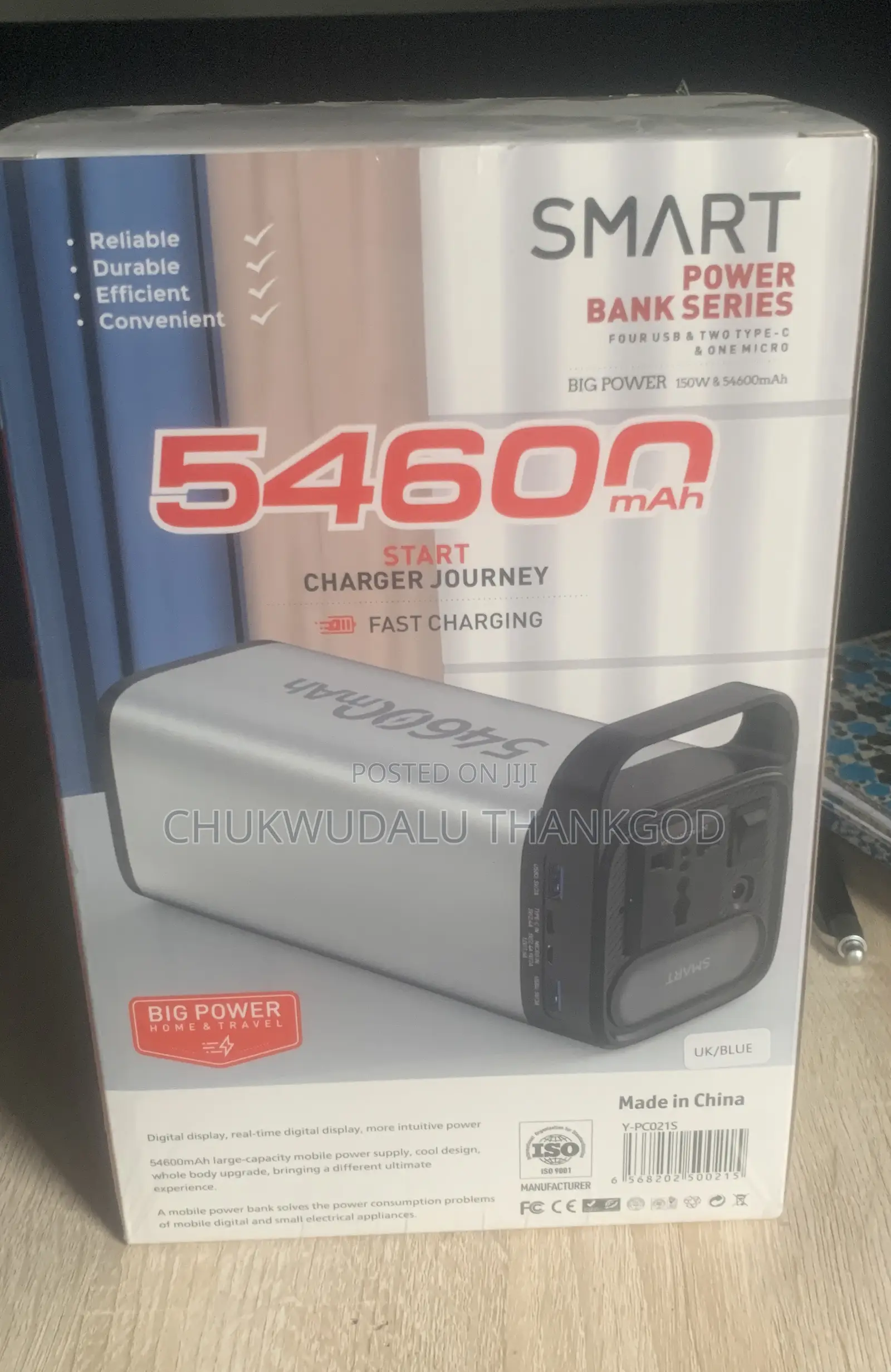 Smart Power Bank Series 54600mah for Phones and Laptops