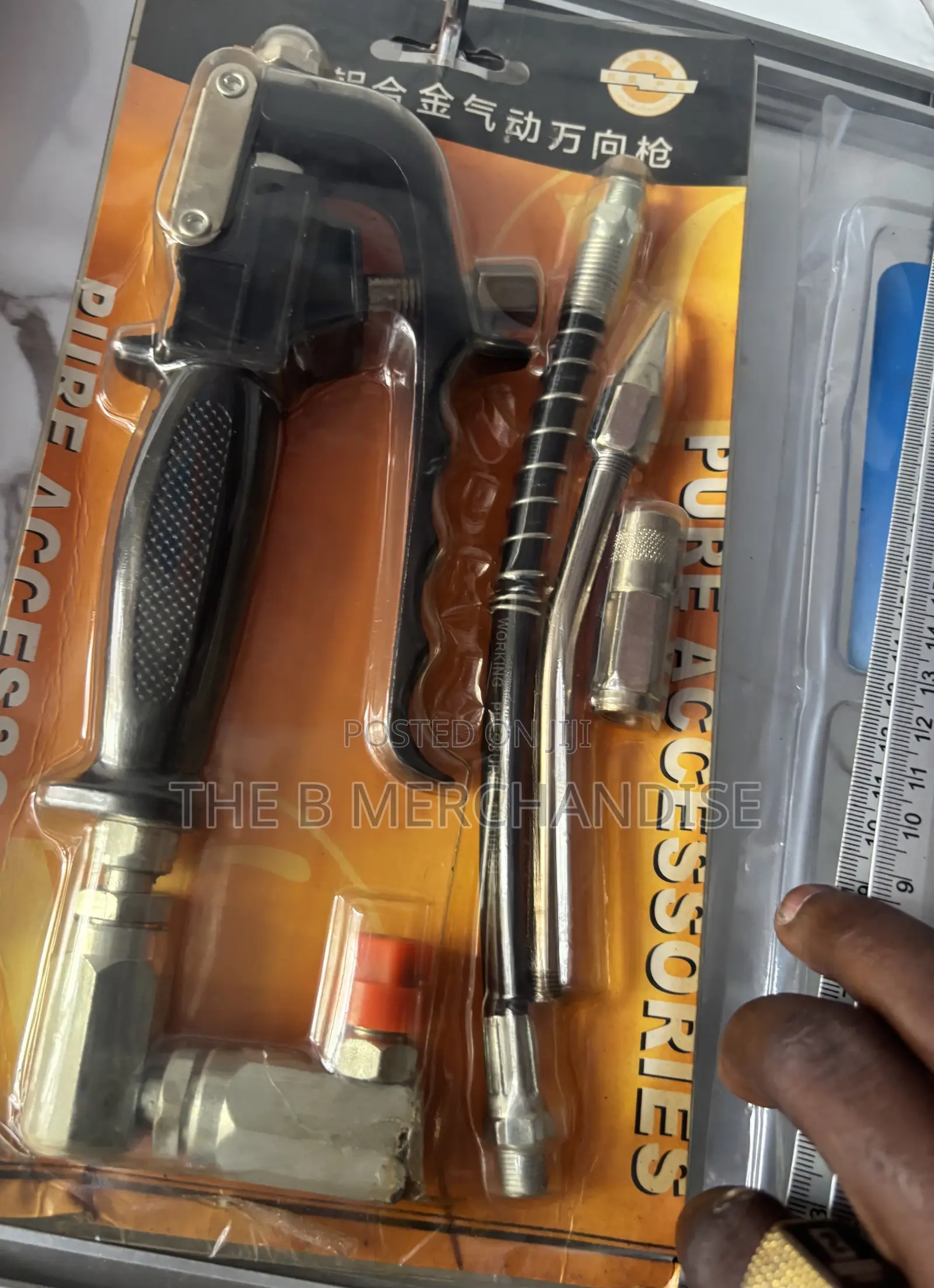 Aluminum Pneumatic Grease Gun Kit