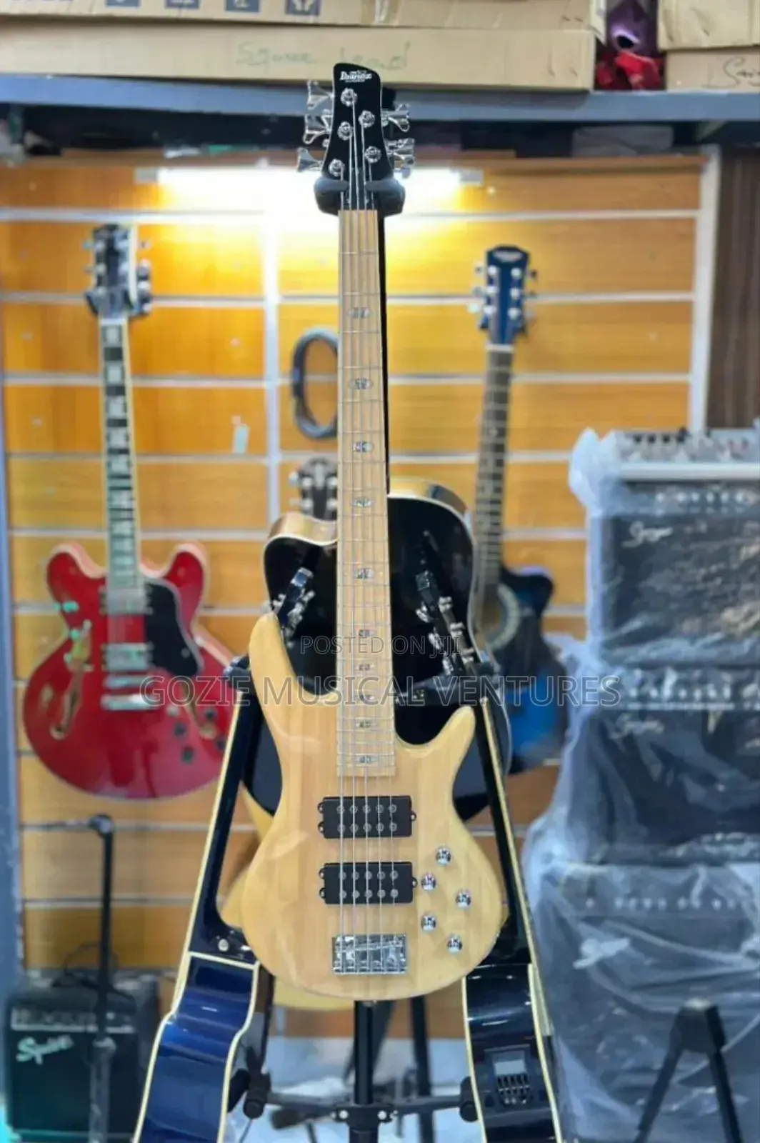 5- String Ibanze Active Bass Guitar