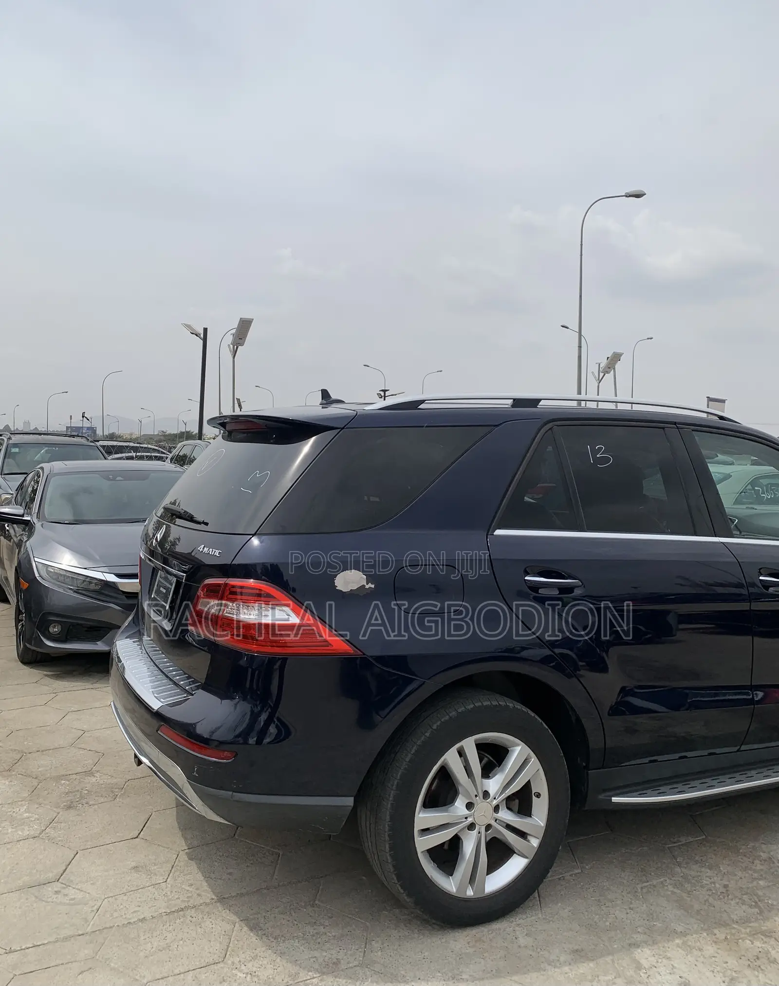 Mercedes-Benz M Class 2013 Blue
