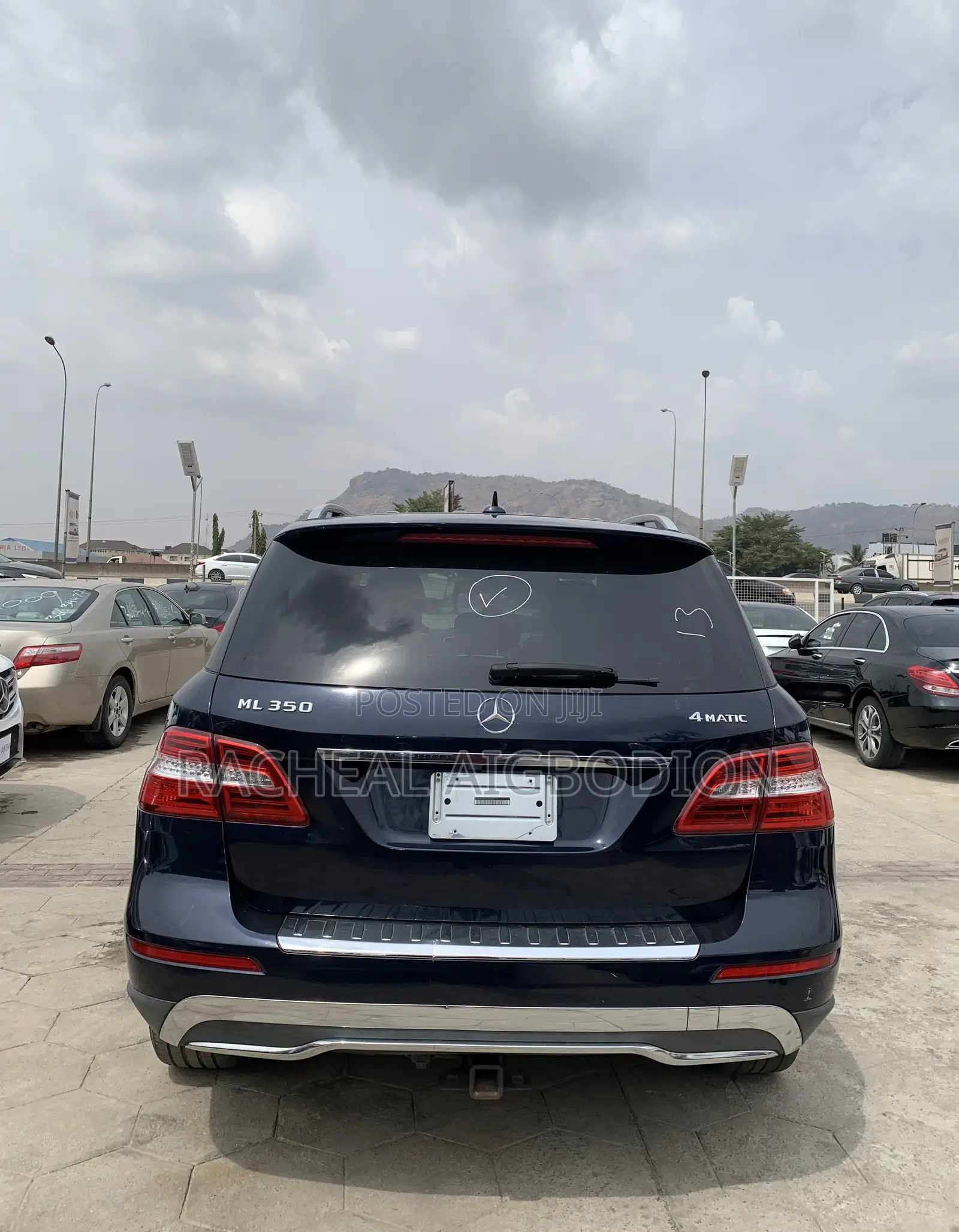 Mercedes-Benz M Class 2013 Blue