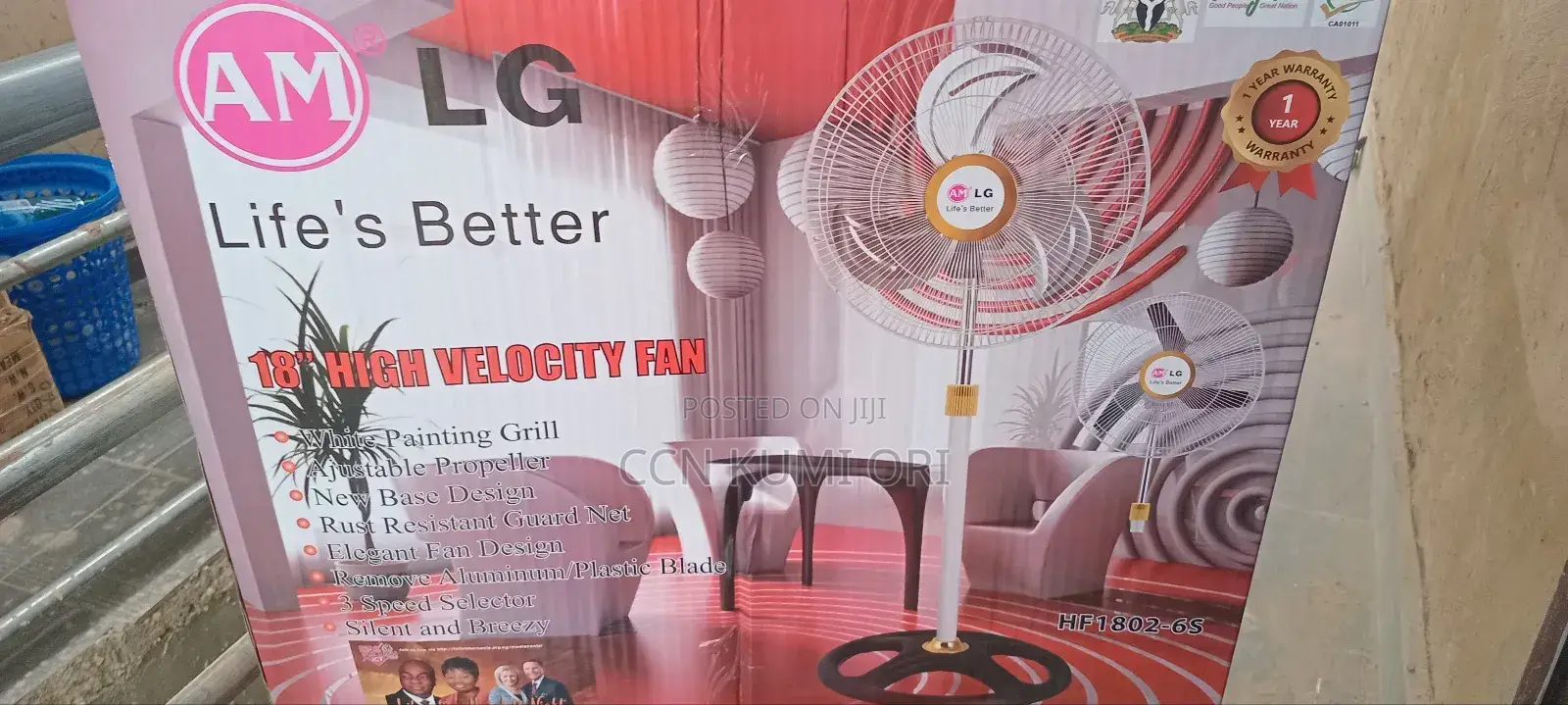 Am Lg 18 Inch Standing