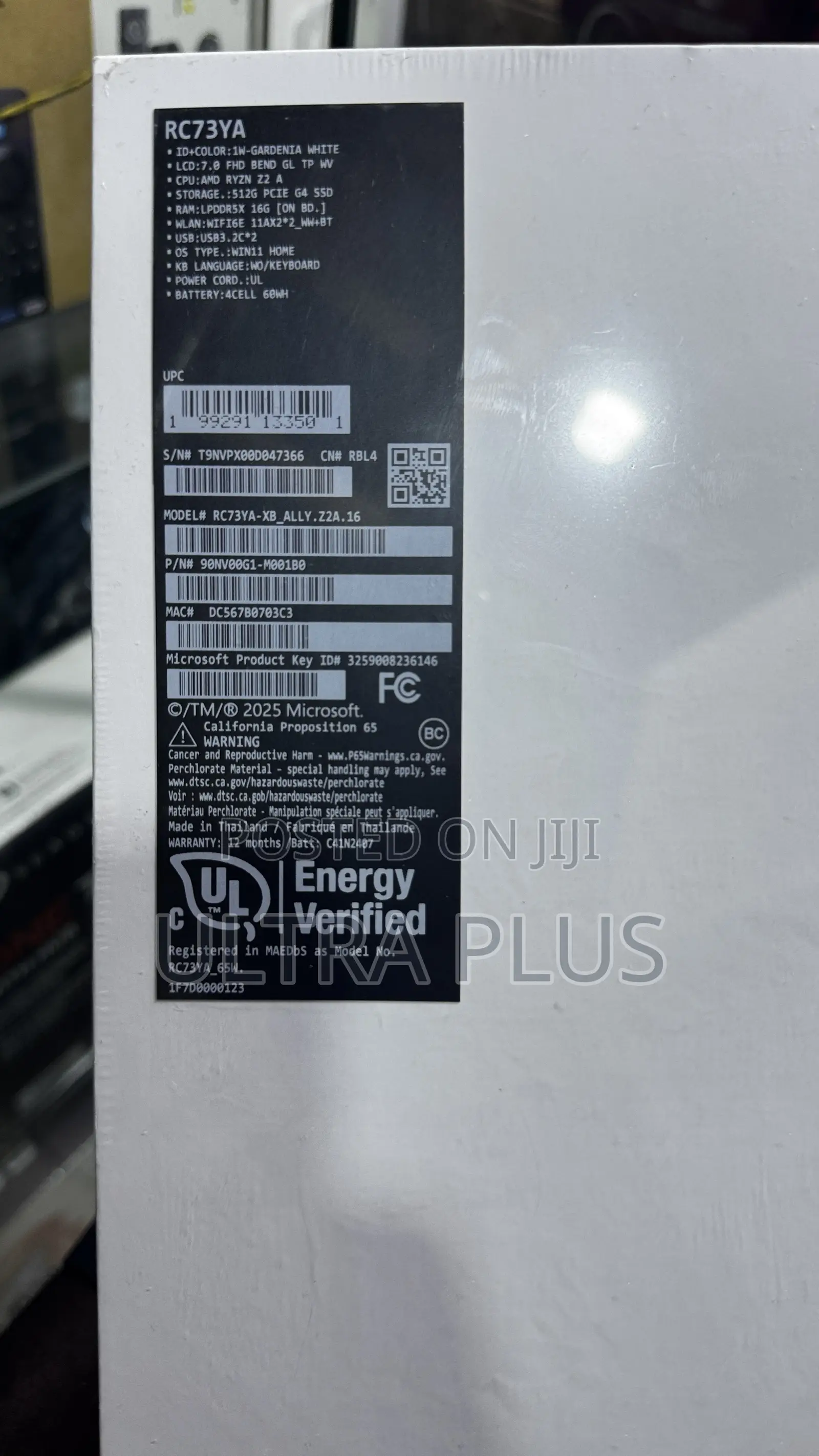 Rog Xbox Ally Ryzen Z2 A 16gb Ram & 512gb Ssd