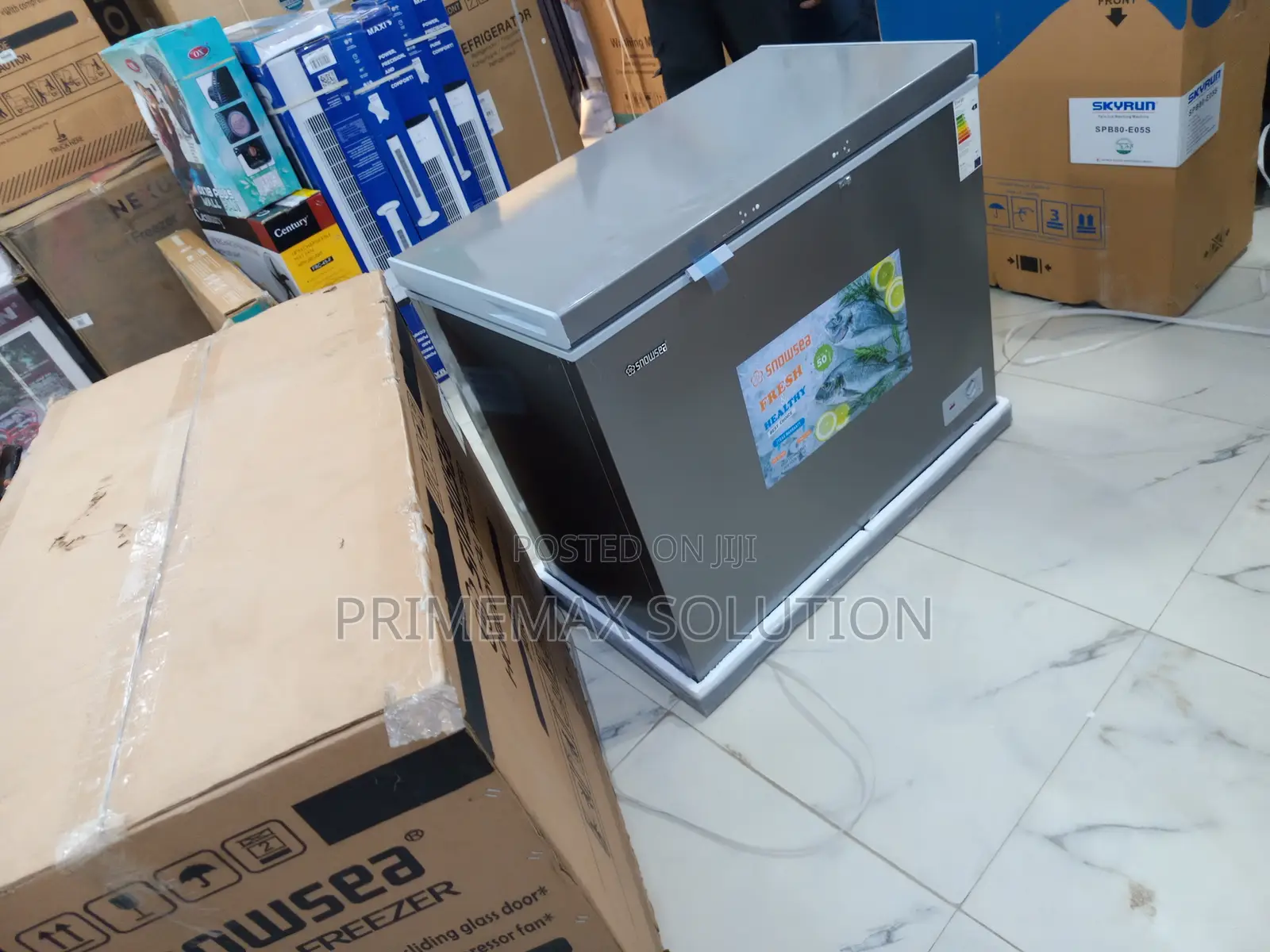 Large 220l Snowsea Bd308g Chest Freezer – Anti-rust Technology