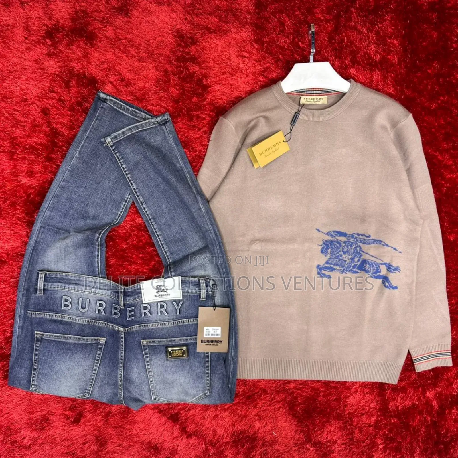 Original Luxury Jeans X Sweat Tops Combos for Val