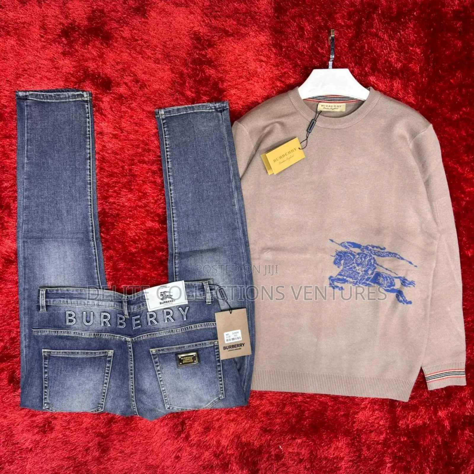 Original Luxury Jeans X Sweat Tops Combos for Val