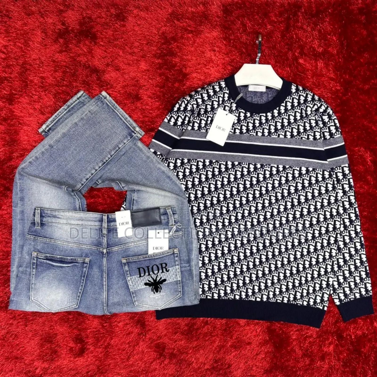 Original Luxury Jeans X Sweat Tops Combos for Val