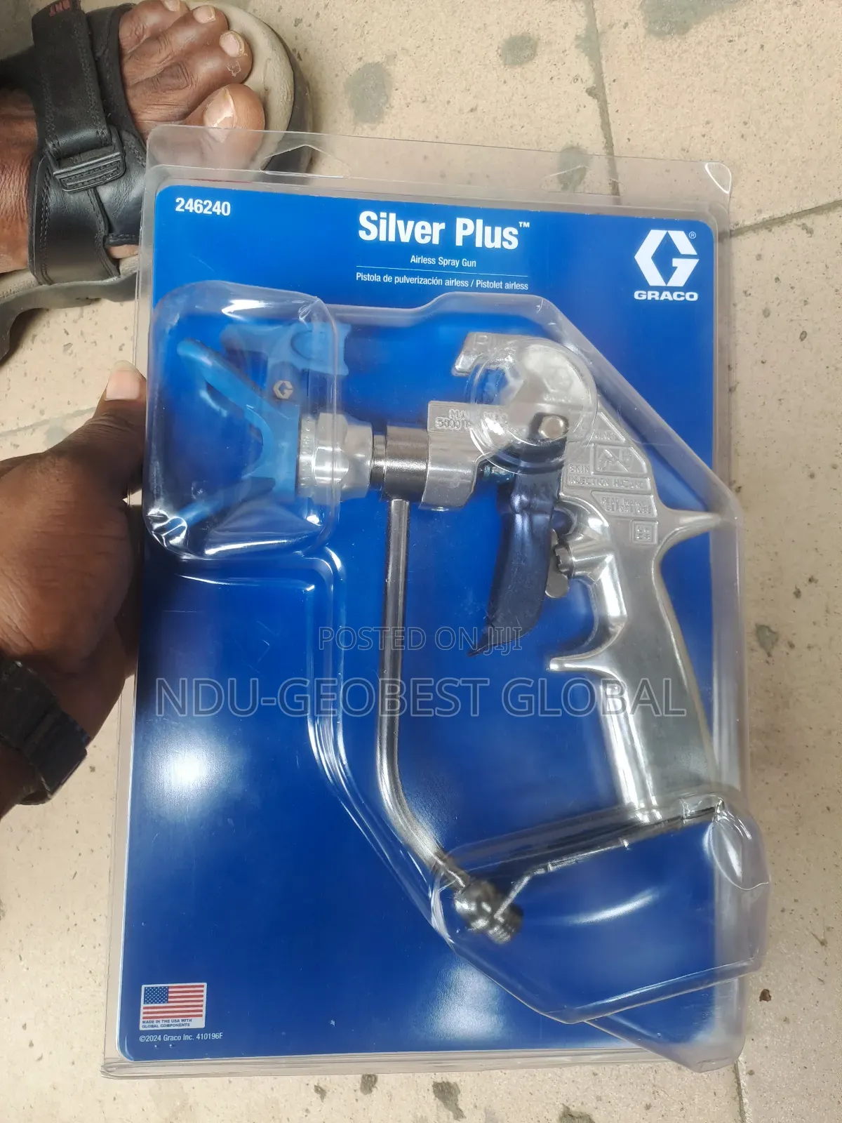 Silver Plus Airless Spray Gun