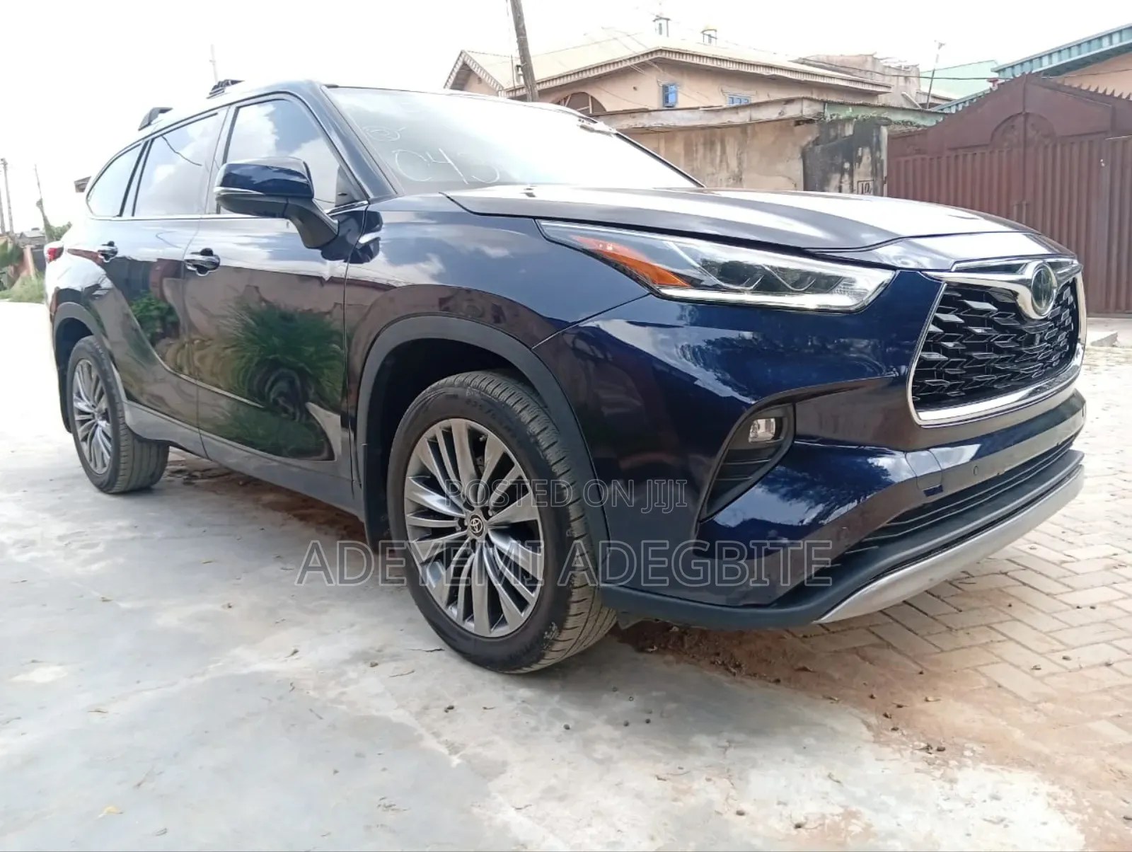 Toyota Highlander Platinum AWD 2020 Blue