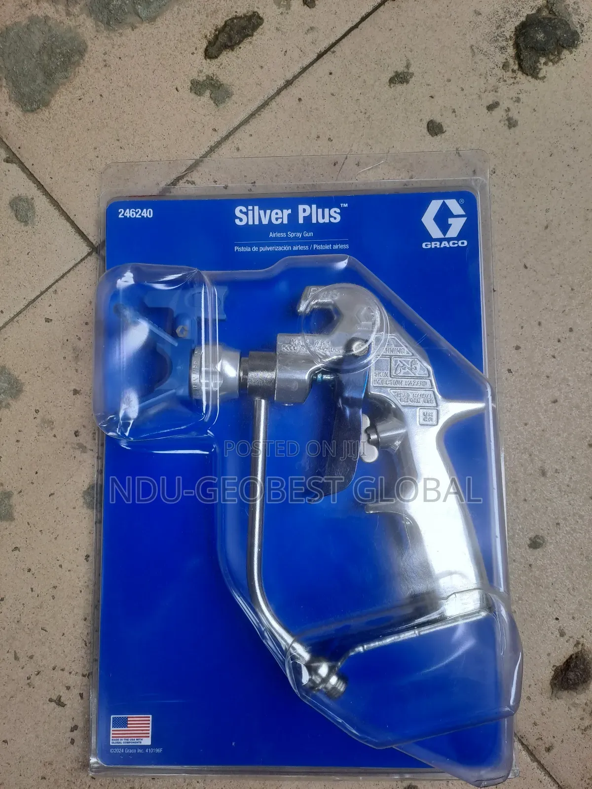 Silver Plus Airless Spray Gun