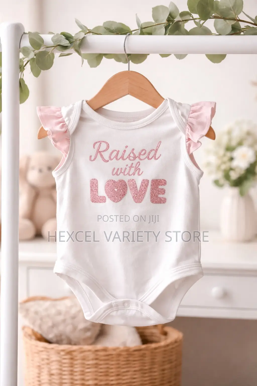 Baby Romper (0–6 Months) – Soft Cotton, Single Piece