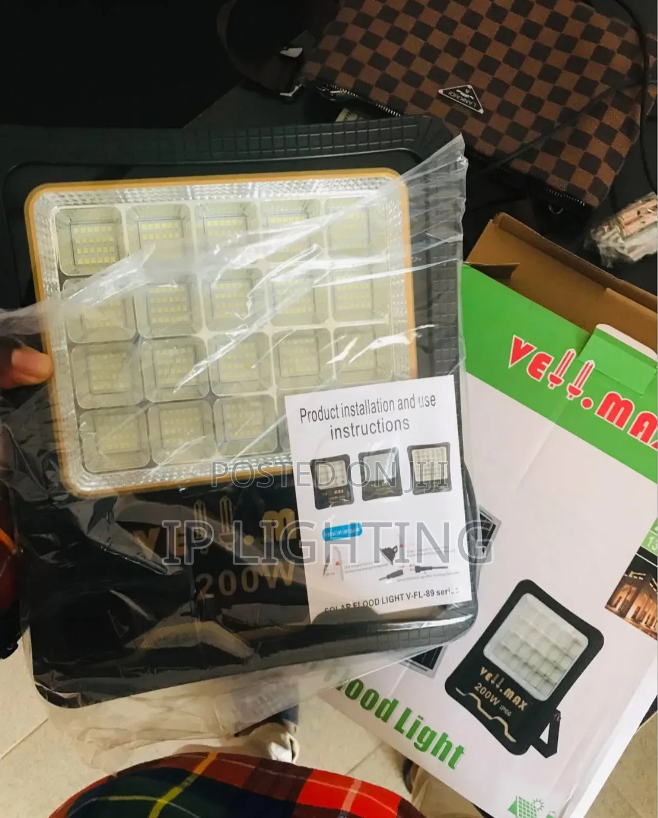 Original Solar Floodlight 200w