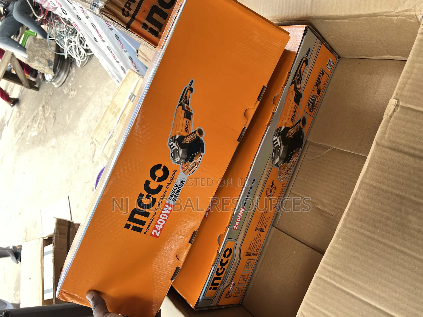 2400w 9” Ingco Angle Grinder / Filling Machine