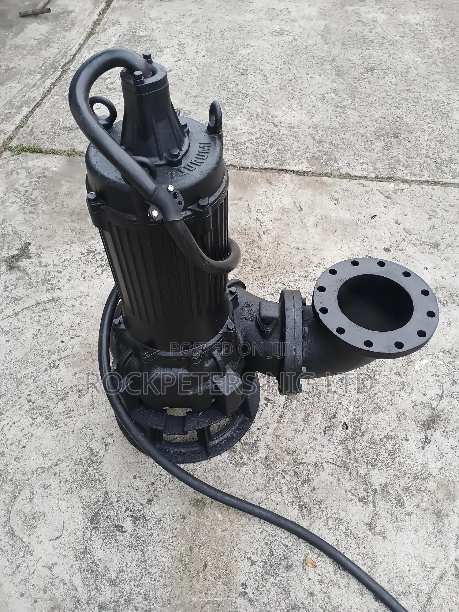 Tsurumi 200b415 20hp, 8" Sewage Submersible Pump
