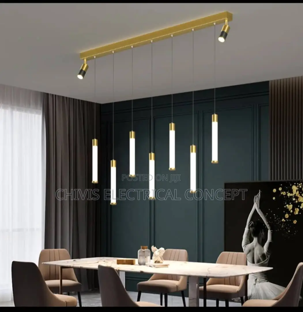 Luxury Multi-head Branch Design Ceiling Chandelier Gold/Black