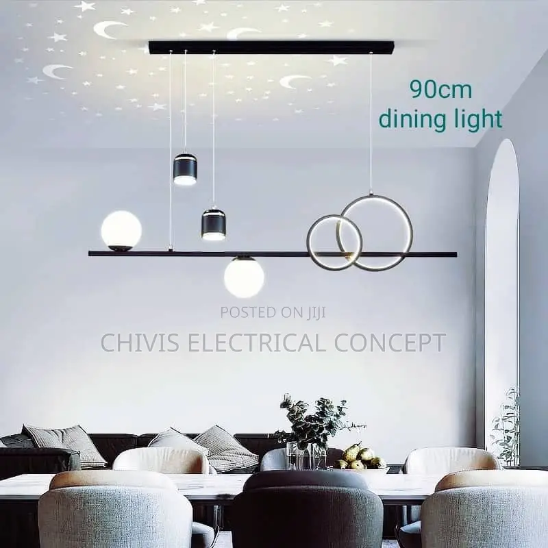 Led Chandelier for Dining Room Kitchen Table Bar Ceiling Pendant
