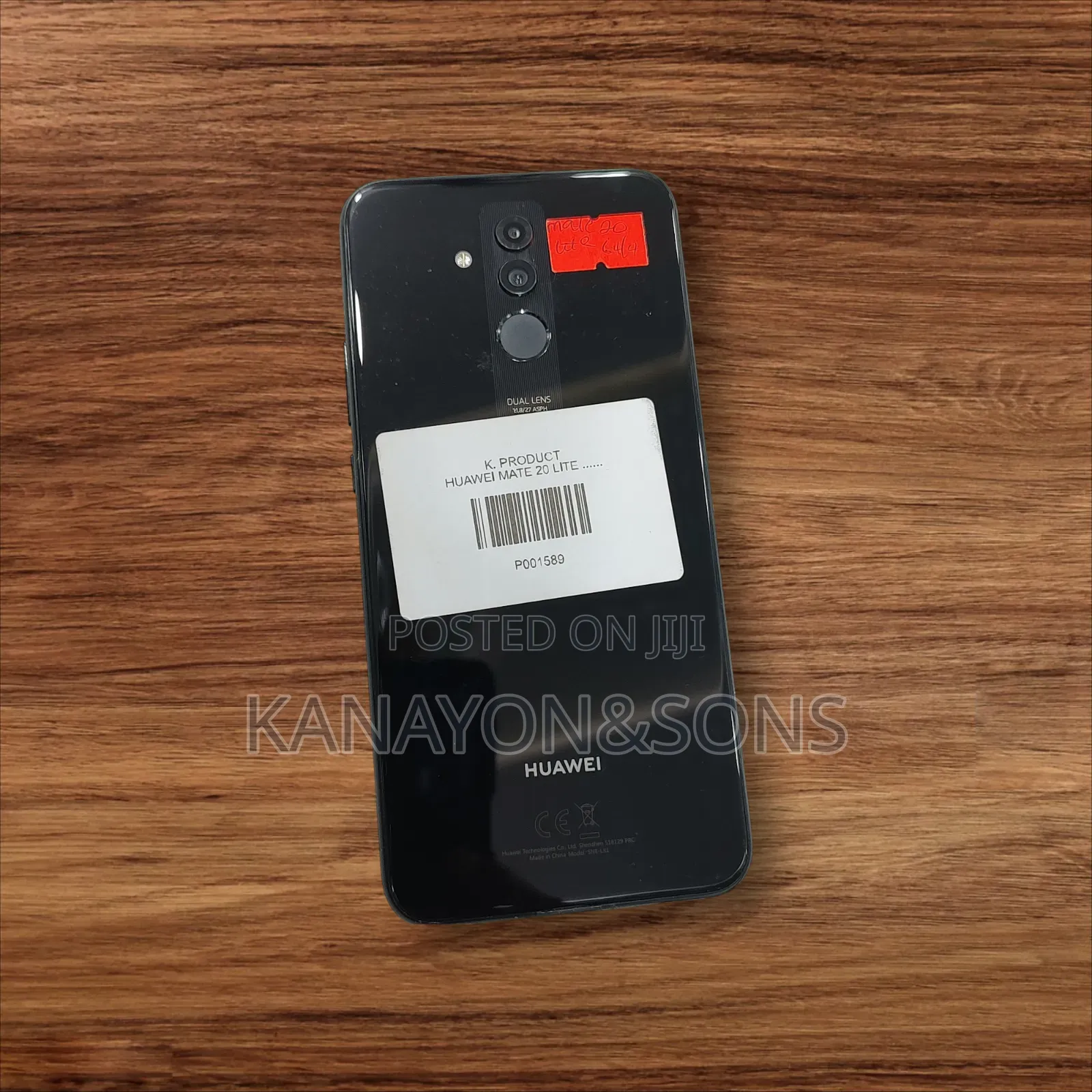 Huawei Mate 20 lite 64 GB Black