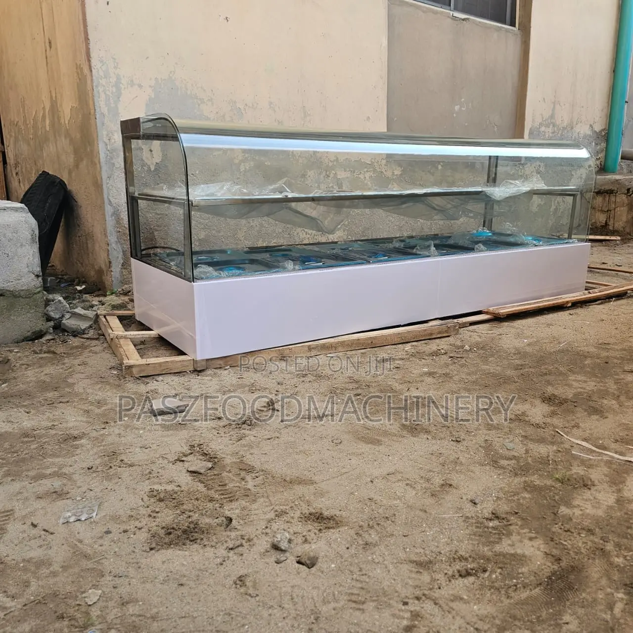 Quality Bain Marie Food Warmer 6/12 Plates Curve Glass