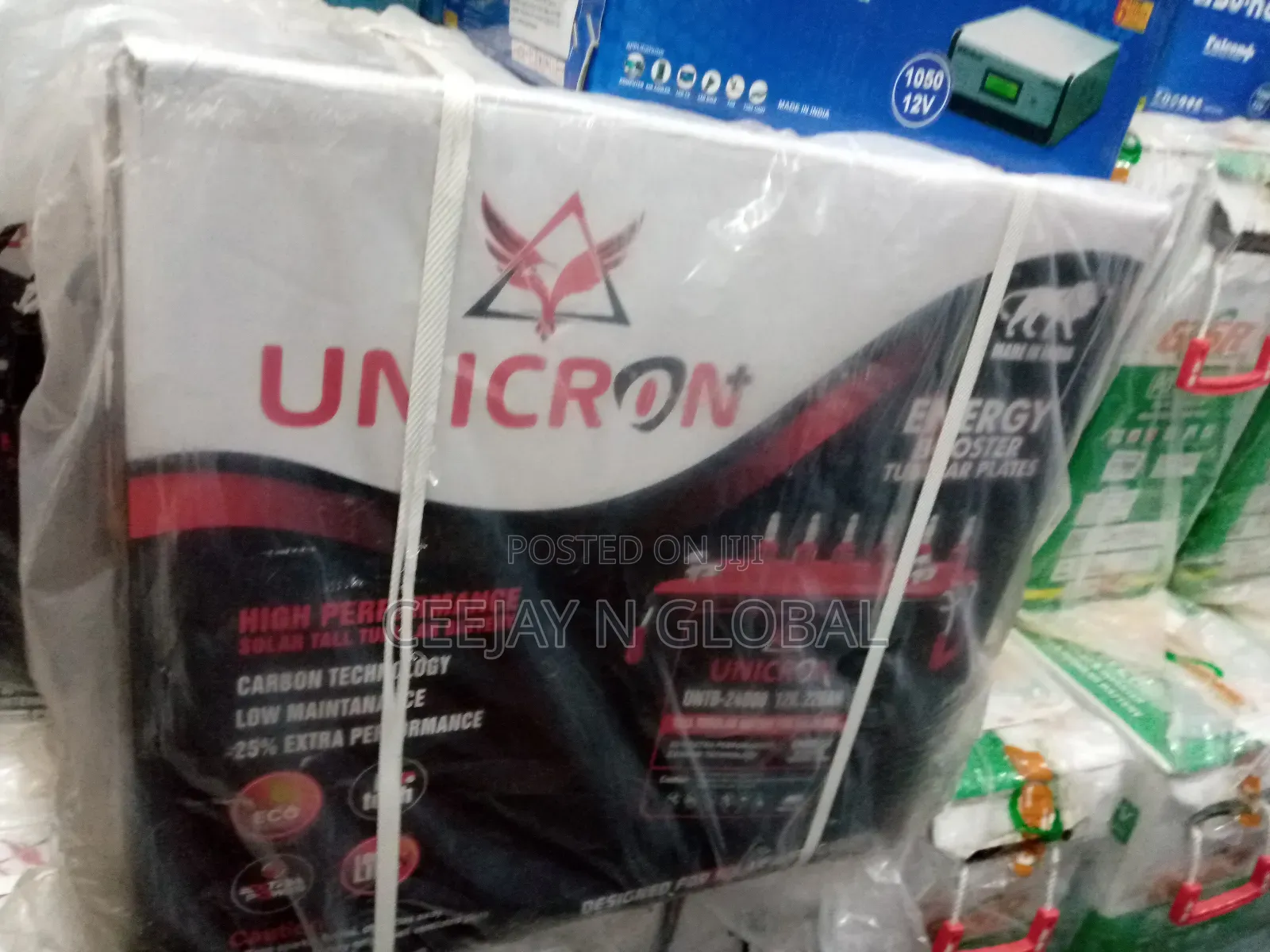 Solar Unicrown 220ahs 12v Tubular Battery