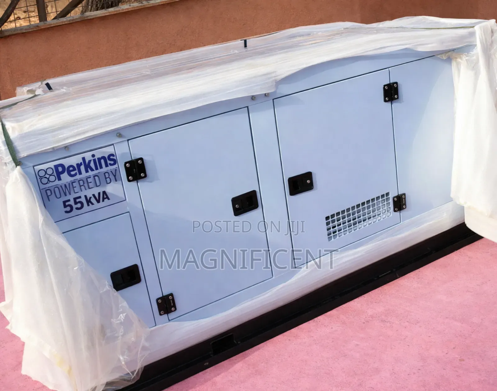 Original 55 Kva Perkins Generator Soundproof 100% Copper Coil