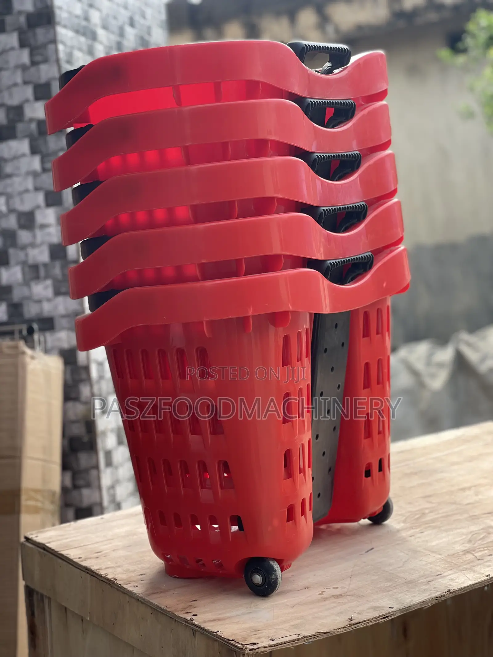 Shopping Basket With Trolley