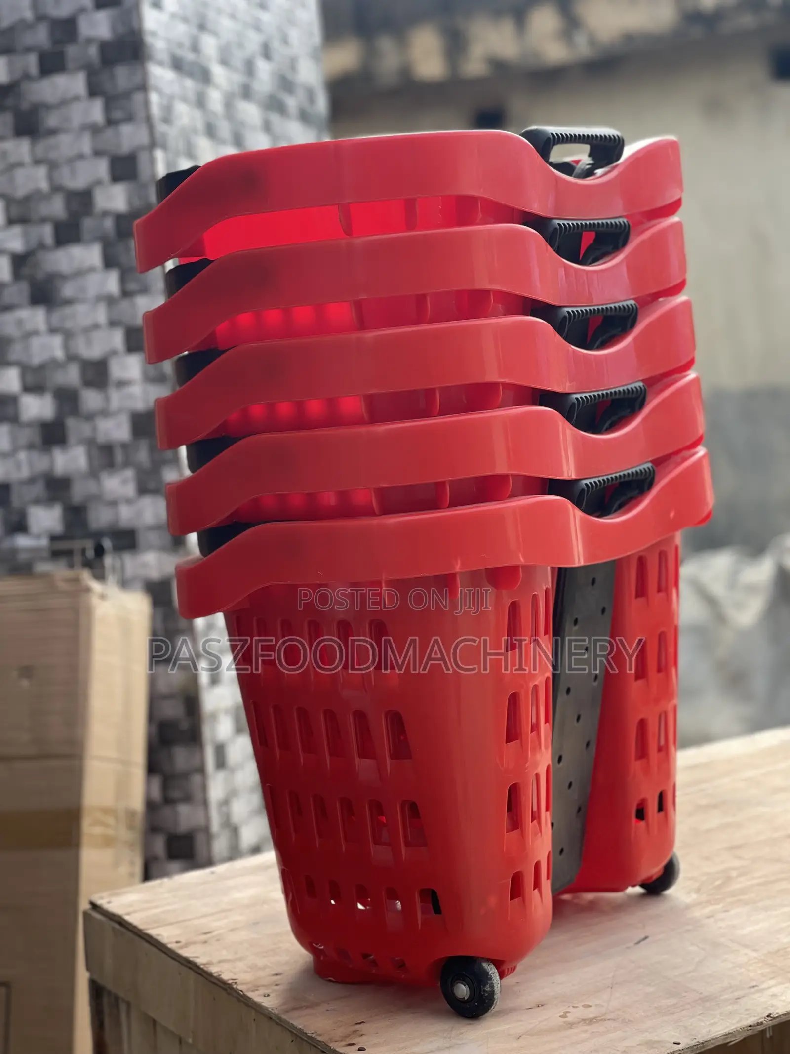 Shopping Basket With Trolley