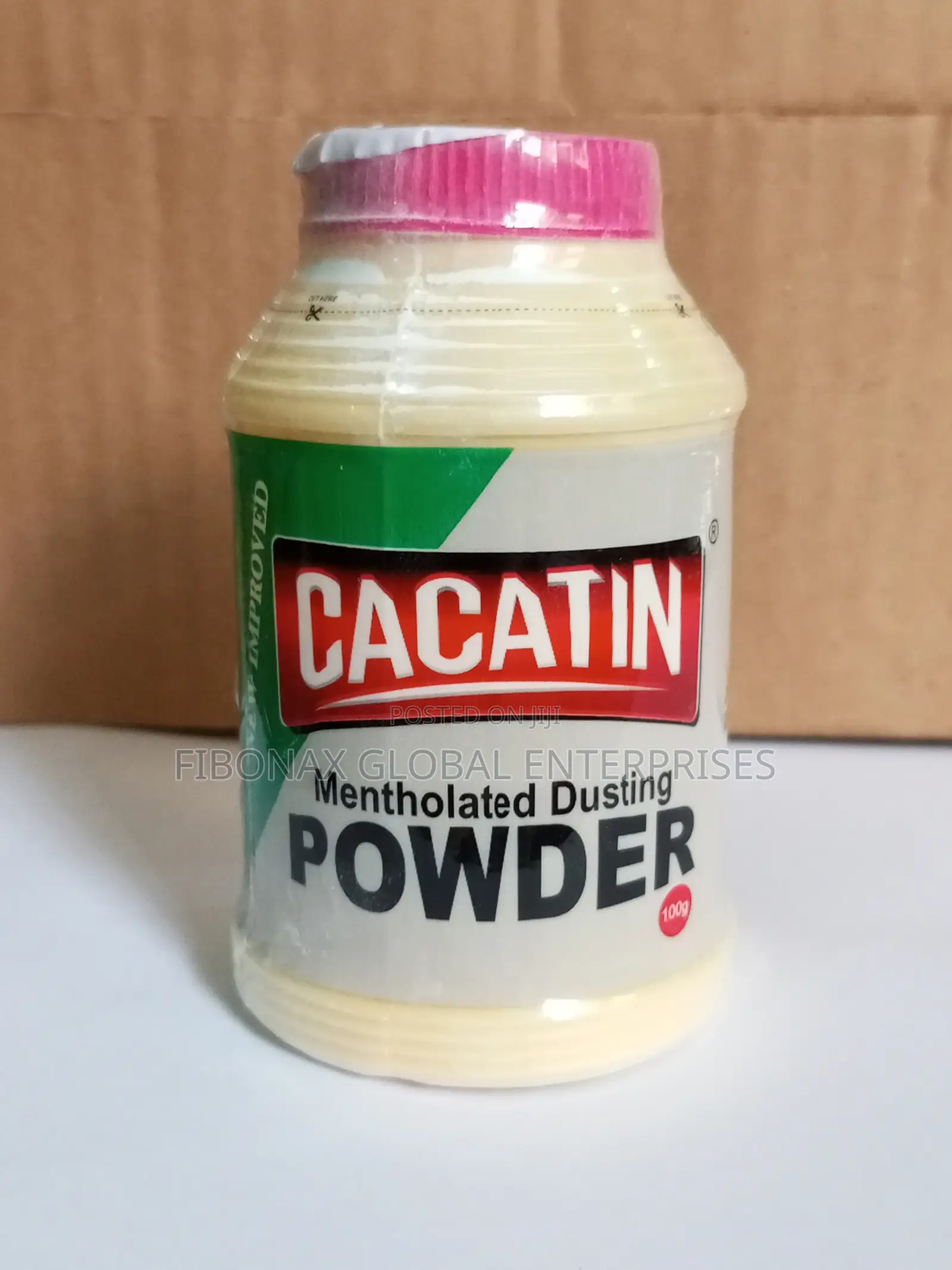 Cacatin Original Mentholated Dustin Powder for Heat Rashes, Eczema