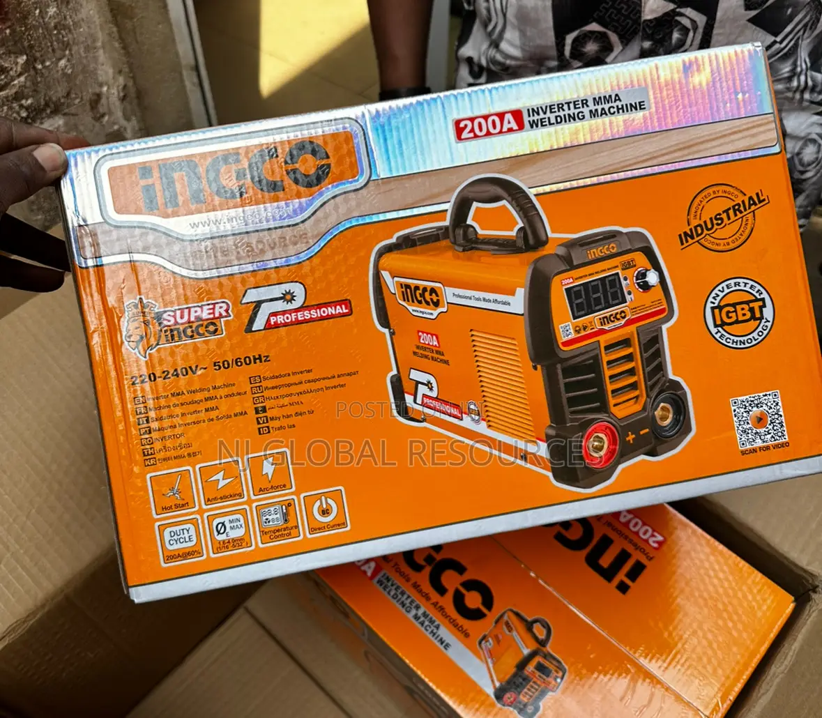 200a Ingco Inverter Welding Machine