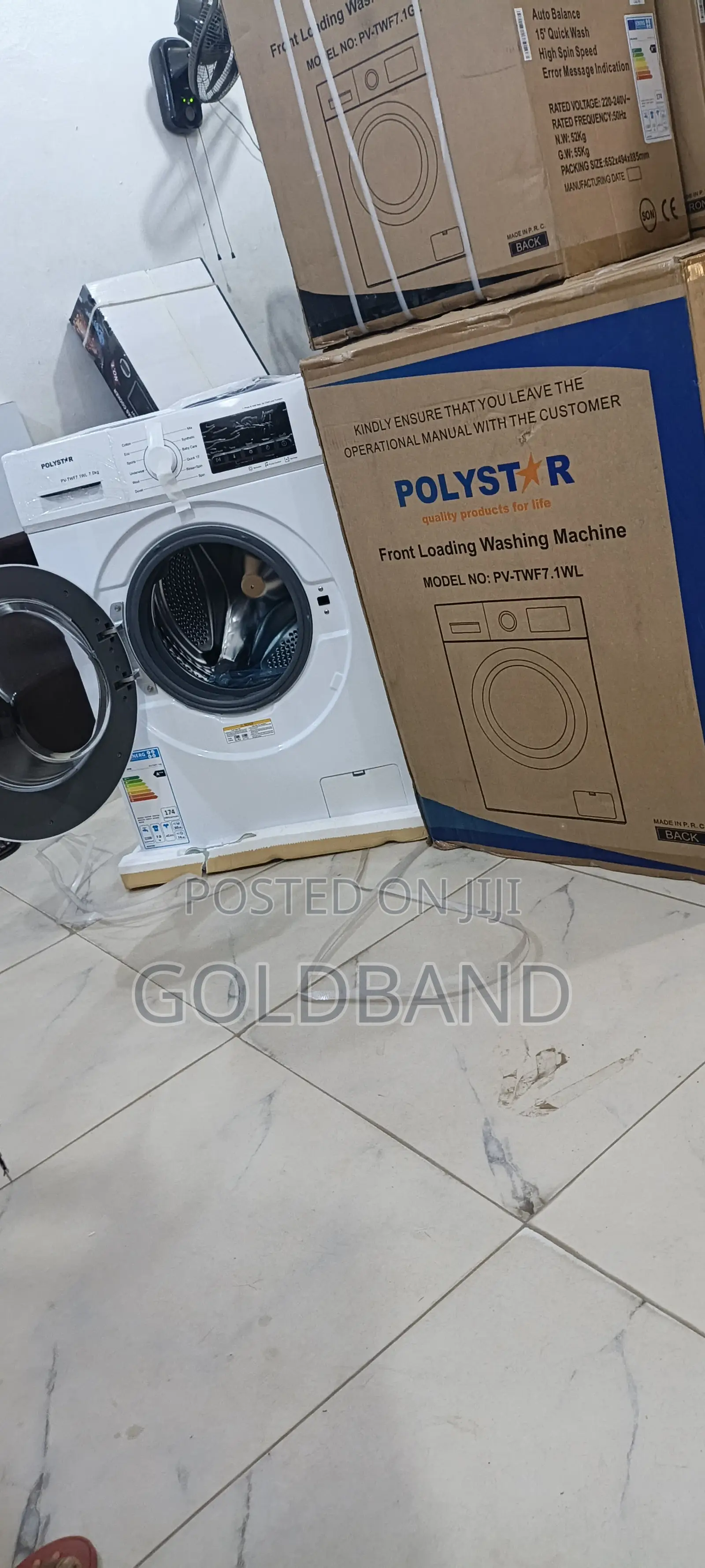 Polystar Pv-Twf7.1gl-Inv 6kg Front Loader With Durable Build