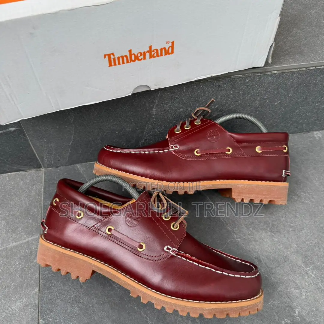 Jacquemus X Timberland Boat Shoes