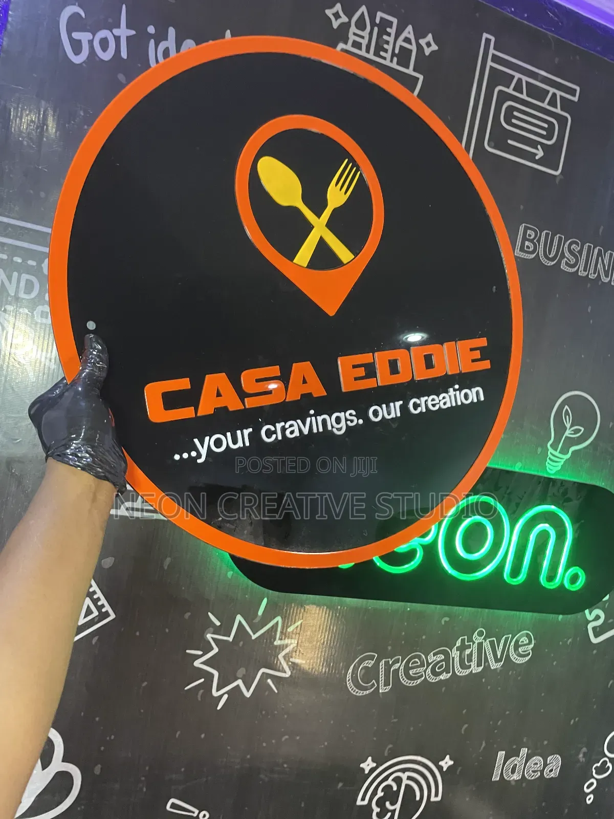 Customised Sign With Your Business Name