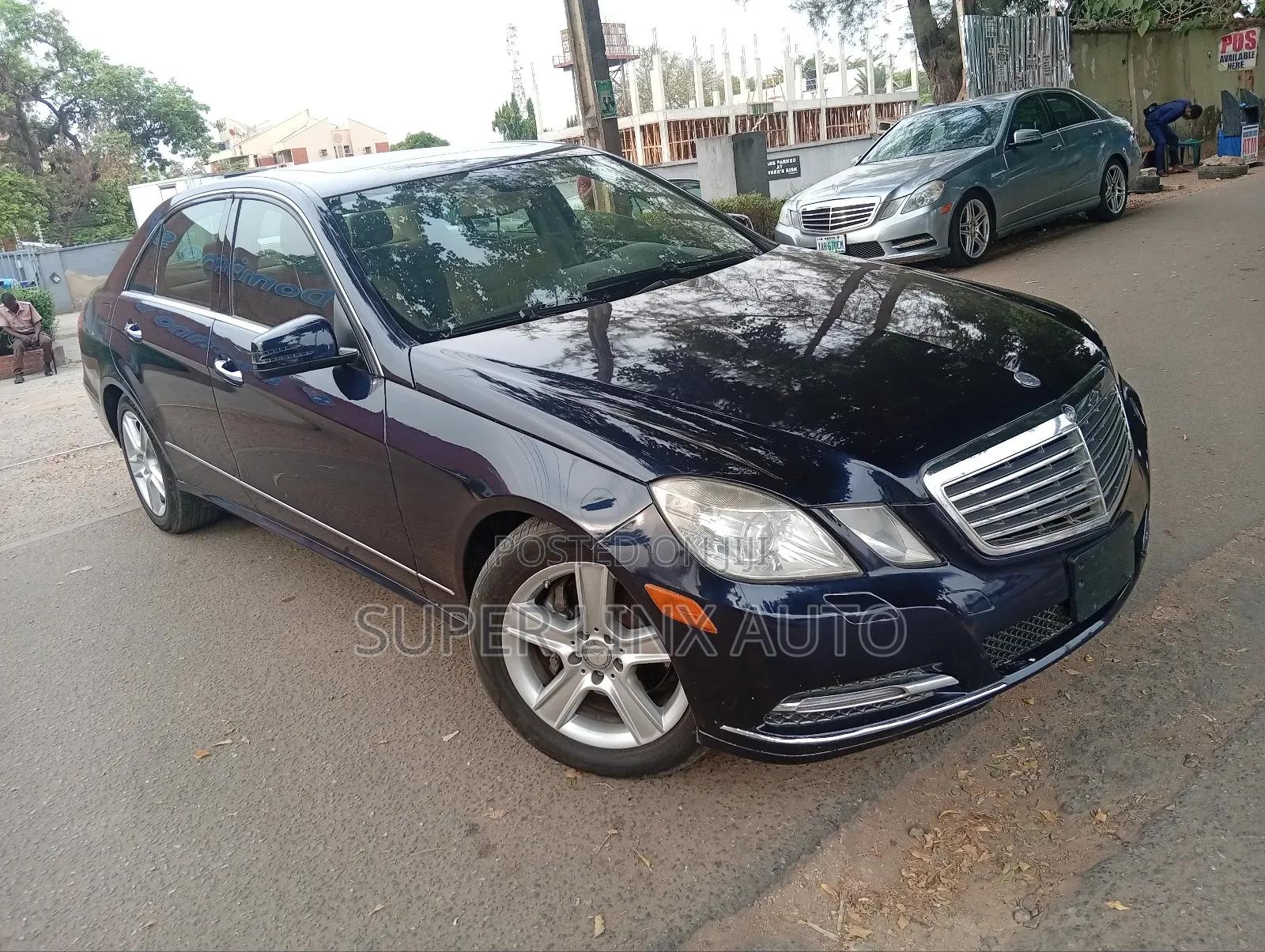 Mercedes-Benz E350 2011 Blue