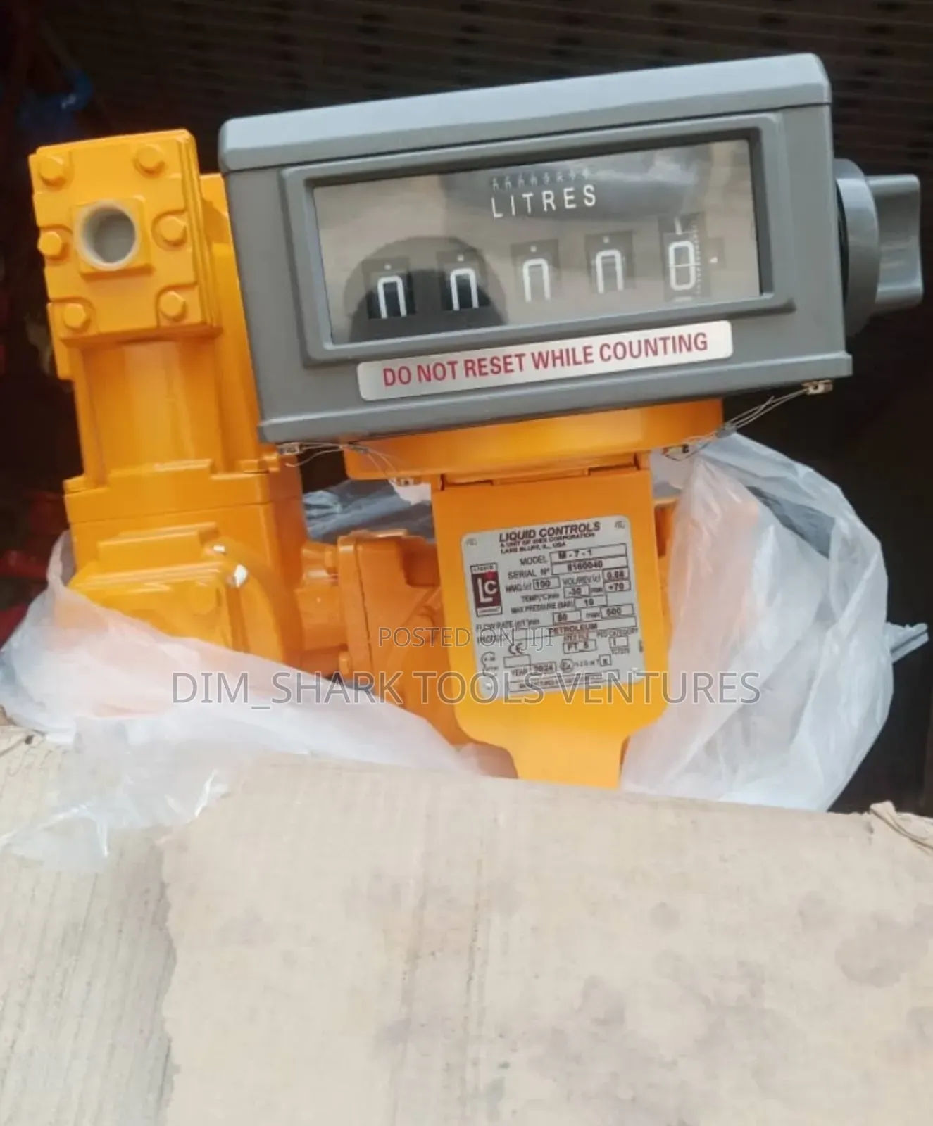 3"Inch Liquid Controls (Lc) M-7 Positive Displacement Flow Meter