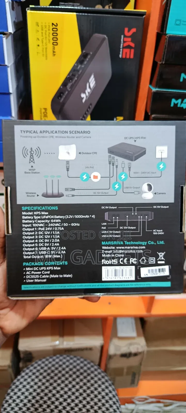 20,000 Mah Quality Marsriva Router Power Bank